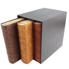 Set 3 albume foto10x15cm 200 poze piele ecologica spatiu notite legatura tip carte