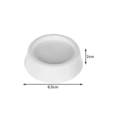 Set 4 suporturi antivribratii pentru masina de spalat antiderapente tpr alb