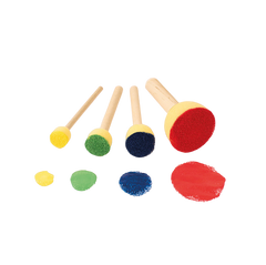 Set 40 de bureti pentru Pictura pentru Gradinita si Scoala