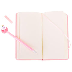 Set Cadou pentru Copii Caiet cu Unicorn finisat cu piele Ecologica  Pix cu Unicorn