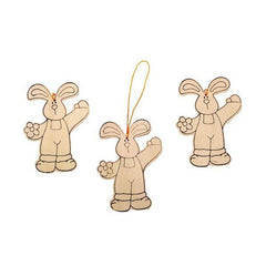 Set Creatie 3 pandantive de decorat Iepurasi Beleduc