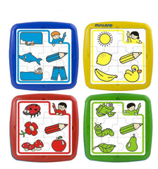 Set de 4 puzzle educative Miniland