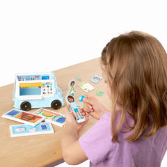 Set de joaca magnetic Food Truck- Melissa & Doug