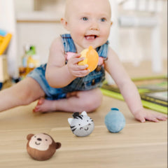 Set de jucarii pentru bebelusi Animale Safari