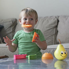 Set jucarii senzoriale Fructele Prietenoase