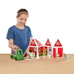 Set magnetic de joaca La Ferma - Melissa & Doug