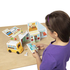 Set magnetic de joaca La Scoala - Melissa & Doug