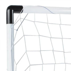 Set Poarta cu Plasa pentru Fotbal cu Minge si Pompa 120x57x63 cm