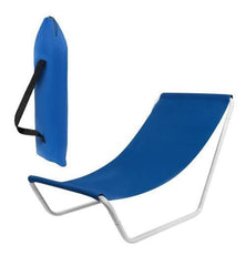 Sezlong pliabil de plaja impermeabil plus geanta de depozitare