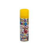 Spray confetti pentru petreceri crazzy ribbon diverse culori culoare galben