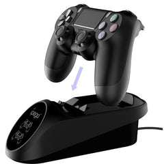 Stand Dublu incarcare rapida Controller PS4 statie Docking Gamepad indicator Led USB Ipega
