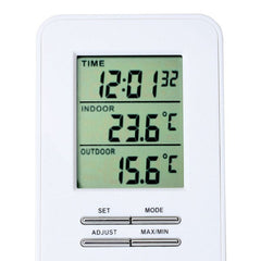 Statie Meteo digitala interior si exterior ceas cu alarma Home