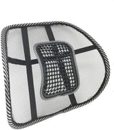 Suport lombar pentru Scaun auto si de Birou bilute masaj fixare benzi elastice