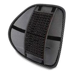 Suport lombar pentru Scaun birou sau Auto plasa bile lemn masaj 39-41 cm