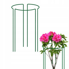 Suport metalic pentru flori set 3 bucati verde 15x45 cm