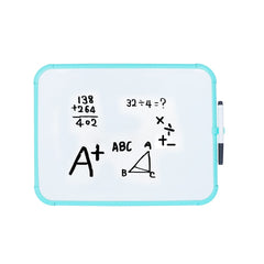 Tabla magnetica alba 28-35.6 cm cu Rama plastic si Marker inclus