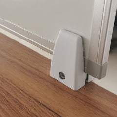 Tabla magnetica alba 40x120 cm 2 fete desktop pe birou cu Accesorii