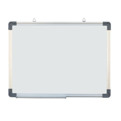 Tabla magnetica alba 90-120 cm rama de aluminiu fixare perete suport markere