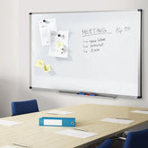 Tabla Magnetica Whiteboard 90-150 cm rama aluminiu tavita markere