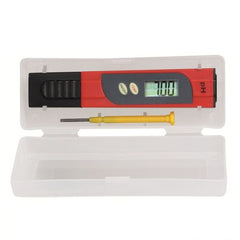 Tester ph Digital pentru lichide Lcd cu Termometru si Accesorii incluse