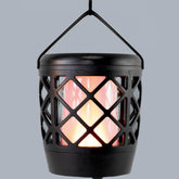 Torta solara Efect Flacara led 2w suport 50 cm alb cald 1200mah