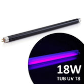 Tub 18w t8 pentru lampa ultravioleta blacklight lumina neagra
