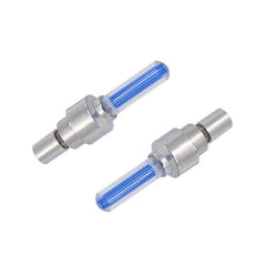 Ventil LED Albastru capace luminoase tip Licurici pentru roti 2 bucati