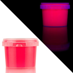 Vopsea UV Neon Rosu Fostofescenta Recipient 100 g