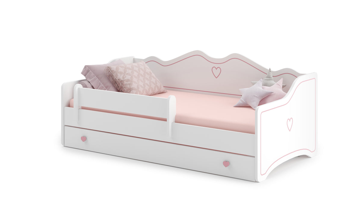 Pat Emma pentru tineret 180x80 roz