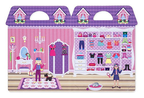 Abtibilduri pufoase Imbracaminte Melissa and Doug