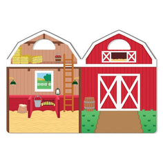 Abtibilduri pufoase La ferma Melissa and Doug