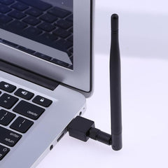 Adaptor wireless 150mbps usb 2.0 antena 2dbi rp-sma detasabila