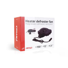 Aeroterma Auto 2in1 Ventilate Incalzire Rapida si Dezghetare Geamuri 12V Putere 150W cu mufa de bricheta