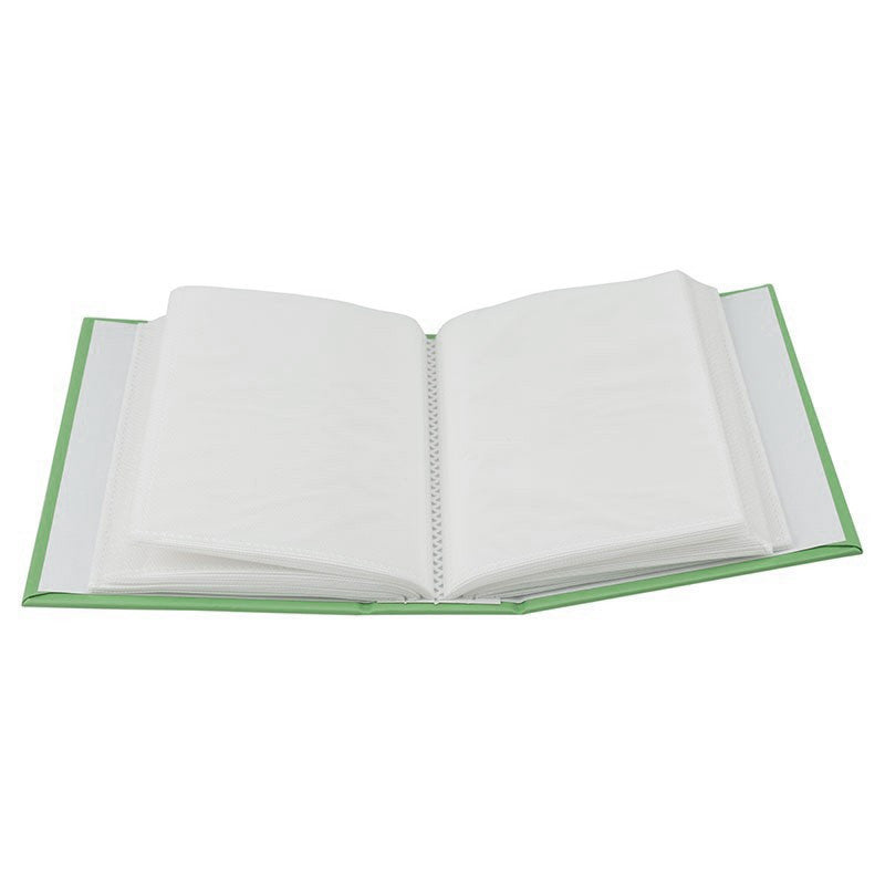 Album foto conception tip carte format 10-15 100 fotografii buzunare slip-in coperti piele ecologica culoare verde