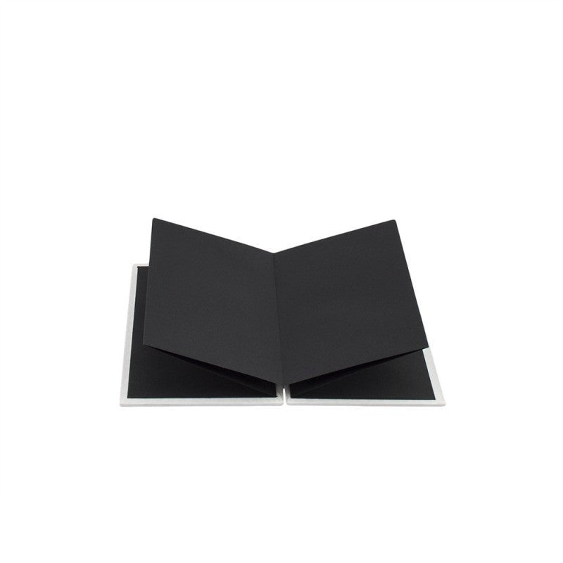 Album foto leporello 14 fotografii autoadezive 13-18 fundita satin culoare alb