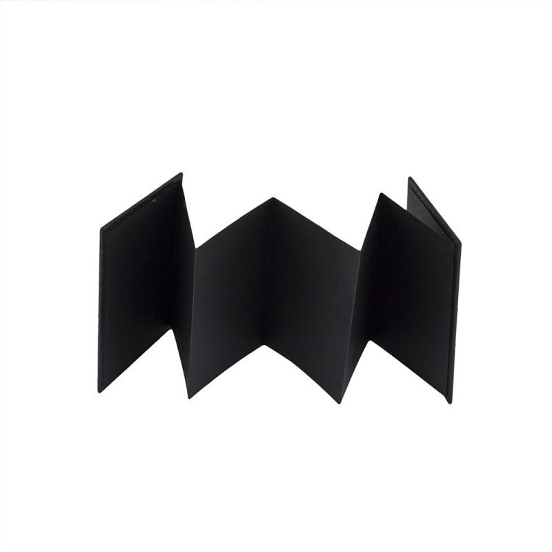 Album foto leporello 14 fotografii autoadezive 13-18 fundita satin culoare negru
