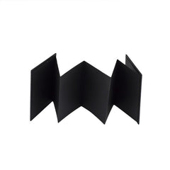 Album foto leporello 14 fotografii autoadezive 13-18 fundita satin culoare negru