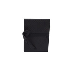Album foto leporello 14 fotografii autoadezive 13-18 fundita satin culoare negru