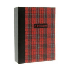 Album foto Scot 100 fotografii 10x15 format Portrait tip Carte - Rosu