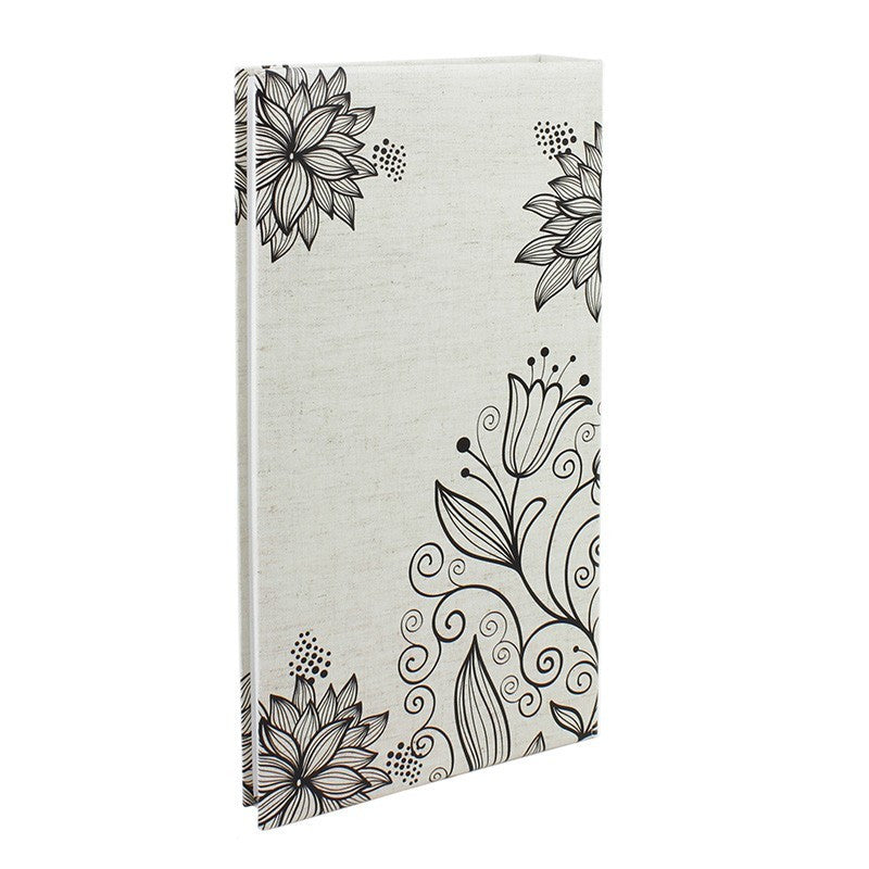 Album foto Simple Flower 300 poze in format 10x15 cm - Crem