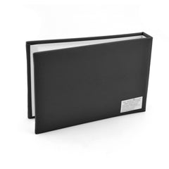 Album foto soft touch book tip carte 10-15 36 fotografii 18 file piele ecologica culoare negru