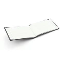 Album foto soft touch book tip carte 10-15 36 fotografii 18 file piele ecologica culoare negru