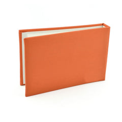 Album foto Soft Touch Book tip carte piele ecologica Procart- Portocaliu