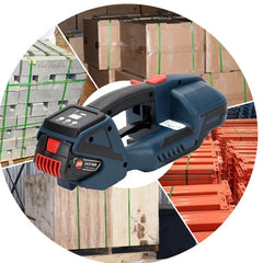 Aparat electric de legat banda pppet latime 12-16.5 mm portabil cu acumulator
