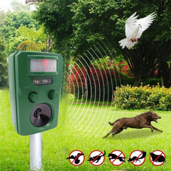 Aparat Solar cu ultrasunete impotriva Animalelor Salbatice 5 moduri senzor IR