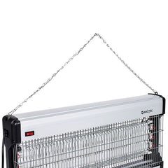 Aparat uv profesional antiinsecte 60w antitantari acoperire pana la 400 mp carcasa aluminiu lant de suspendare