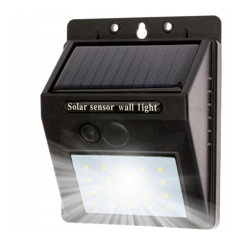 Aplica 20 led-uri SMD 3w incarcare solara 1200mah alb rece