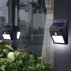 Aplica 20 led-uri SMD 3w incarcare solara 1200mah alb rece