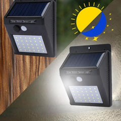 Aplica 20 led-uri SMD 3w incarcare solara 1200mah alb rece
