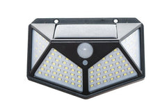 Aplica solara 100 led-uri cu Senzor miscare si Fixare perete